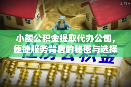 乌丘小额公积金提取代办公司，便捷服务背后的秘密与选择指南