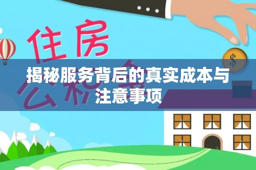 乌丘揭秘服务背后的真实成本与注意事项